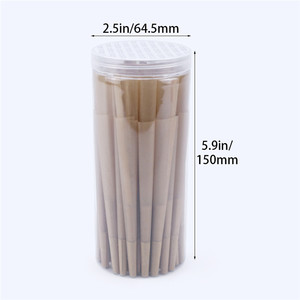 Papel de Fumar en Cono Personalizado de Marca, Tamaño King Size 108/109mm, Papel de Liar para Hierbas Secas de Combustión Lenta, Tabaco - Product Image 2