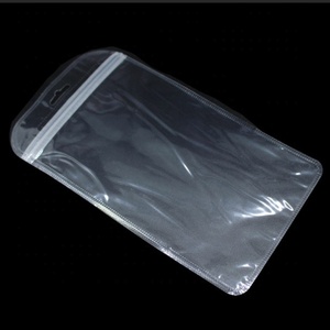 Logotipo personalizado impreso pesca gusano bolsas de cremallera de Medicina sobre bolsas bolsa de PVC transparente con agujero colgante - Product Image 3