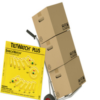 Indicateur de surveillance d'inclinaison multi-angle TiltWatch Plus pour l'exportation, l'emballage, les conteneurs, les palettes, la sécurité du transport de marchandises