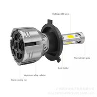 Accesorios para Auto, Faros Delanteros LED R11 H11 H7, Kit de Luces LED 9006, Bombillas para Auto 9005 H1