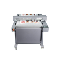 Máquina de corte y hendido de cama plana de doble cabezal con servomotor FR6090, plotter de corte de cama plana con rodillo