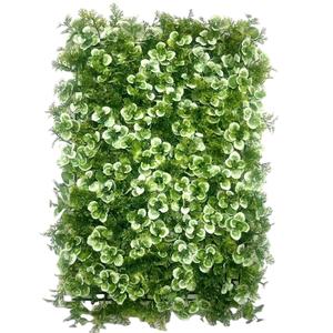 Panneau mural vertical en herbe d'eucalyptus artificielle verte, paysage rural, décoration intérieure, plante artificielle tropicale en PE, design feuilles de <span class=keywords><strong>sapin</strong></span> - Product Image 1