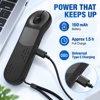 Présentateur sans fil D13, souris aérienne, pointeur laser, télécommande, contrôleur TikTok, tourneur de pages pour e-books, rechargeable par type C