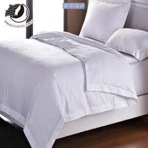 المهنية مجموعة فندقية الكتان القطن المصري الفراش 100% غطاء سرير قطن