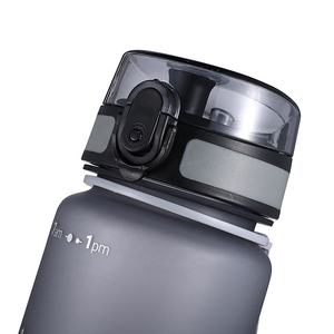 低MOQ BPAフリー カラフル プロテイン トリタン スポーツ フィットネス モチベーションを高める プラスチック製 水筒 蓋付き - Product Image 6