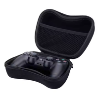 Boîte de rangement portable anti-chute, étanche, anti-poussière, résistante aux rayures, en EVA, avec fermeture éclair pour accessoires de jeu PS5, réutilisable