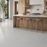 Dalles de terrazzo artificiel épaisses sur mesure, revêtement de sol en terrazzo moderne pour hôtels, grandes villas et projets d'escaliers