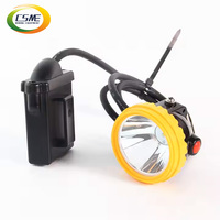 Lampe frontale LED haute luminosité pour mineur, longue autonomie, anti-poussière, idéale pour les mines souterraines