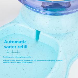 Tempat Makan dan Minum Hewan Peliharaan Otomatis Kapasitas Besar 3.8L dari Plastik untuk Kucing dan Anjing - Product Image 4