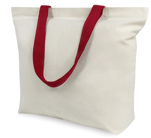 กระเป๋าผ้าใบผ้าฝ้ายดีไซเนอร์ไฮเอนด์อเนกประสงค์พิมพ์ลายตัวอักษรพิมพ์ซับลิเมชันด้วยความร้อน - Product Image 3