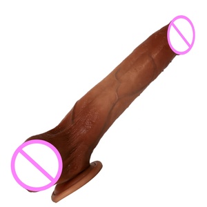 Ventouse de Stimulation du pénis souple réaliste de 11 pouces, énorme <span class=keywords><strong>gode</strong></span> éjaculant en Silicone réaliste pour hommes et femmes Couples - Product Image 2