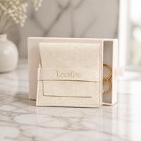 Caja de Embalaje con Cajón Deslizante para Joyería, con Logotipo Impreso a la Moda
