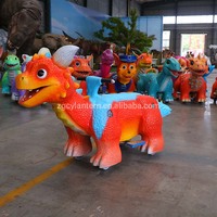 Meistverkaufte Großhandels-Kinder-Elektroautos mit Animierten Dinosauriern - Ferngesteuert und mit Token-Betrieb für Innen/Außen, Zuhause und Schule