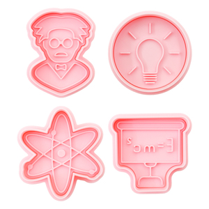Scienza pazzo 3D cartone animato biscotto stampo per biscotti di argilla da te - Product Image 5