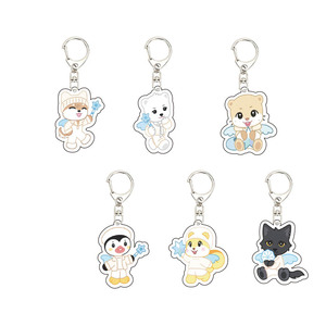 Porte-clés et pendentif de sac Spot Nexz Winter Cartoon en acrylique avec impression UV, accessoires de mode et souvenirs, motif étoile - Product Image 2