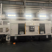 Tour CNC automatique à double broche opposées MW20 de précision durable pour applications industrielles légères