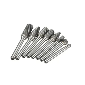 Different Shapes of Solid Carbide Burrs For Cutting Metal