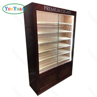 Cave à cigares armoire pharmacie vitrine en bois conceptions pour la décoration de magasin médical boîte de présentation en bois de cèdre mini armoire à cigares