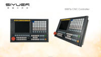 Contrôleur de tournage CNC incrémental Siyuer 998Ta 3 axes avec servomoteur et kit de moteur pour la sculpture sur bois et le meulage des métaux