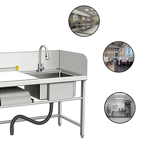 שולחן הרג דגים מפלדת אל-חלד 201, בעל אורך חיים ארוך, מספק שנדונג - Product Image 3