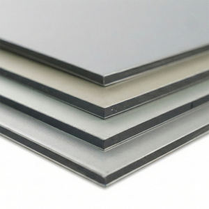 لوح ألومنيوم مركب (ACM/ACP) ديكوري أسود بسعر المصنع لتغليف الجدران الخارجية - Product Image 3