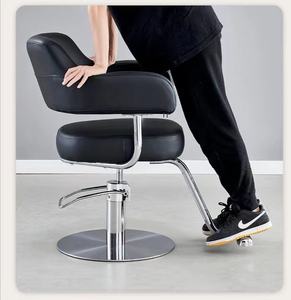 Las sillas de espera multifuncionales de la <span class=keywords><strong>barber</strong></span>ía, silla de peluquería reclinable, sillas de salón de colores para el corte de pelo del proveedor - Product Image 3