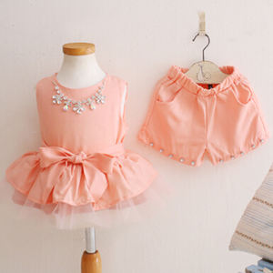 Vestidos de Moda para Niñas Pequeñas, Diseños de Vestidos para Bodas, Últimos Diseños de Conjuntos de Falda y Blusa - Product Image 2