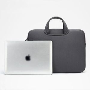 Wholesale Customized Various Sizes Waterproof Neoprene Leather Laptop Cover Zipper <b>Handbags</b> case - Product Image 5