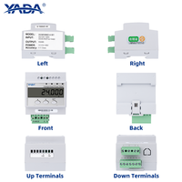 Medidor de Energía Eléctrica YADA DCM3366-4-W1, Medición de Corriente, Voltaje, Potencia, kWh en Tiempo Real, Monitoreo de Energía, RS485 Modbus