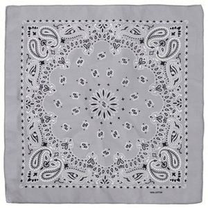 Fashion Paisley Pattern Sublimation Printed Headband Wristband Hair <b>Tie</b> Scarf Custom Bandanas With Logo Use Party Gifts - Product Image 2