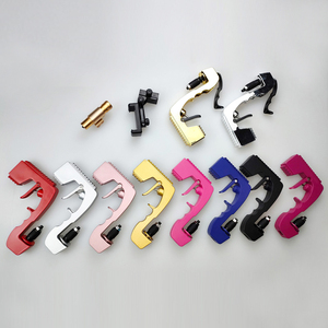 RYABIN Custom Metal Alloy Painted black gold silver Champagne Wine Sprayer Pistol Beer Bottle Spray gun Metal Champagne gun
