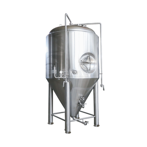 ถังหมักสแตนเลส SUS304 ขนาด 1000L-5000L รุ่นขายดีที่สุด (แบบถังมินซิง) พร้อมแจ็คเก็ตทำความเย็นแบบสองชั้นสำหรับแอลกอฮอล์ - Product Image 1
