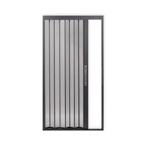 <span class=keywords><strong>Porte</strong></span> moustiquaire coulissante en aluminium à plis bon marché, anti-effraction et anti-moustiques - Product Image 1