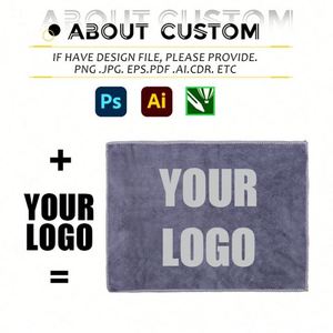 Toallas de Microfibra para Lavado de Autos al por Mayor, Paños Absorbentes de Agua, Gruesos y Multiusos, con Logotipo Personalizado - Product Image 3
