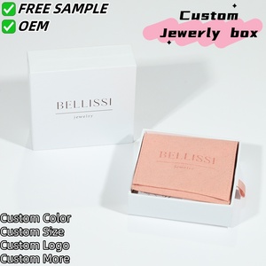 Emballage cadeau personnalisé avec logo, sac en papier pour bijoux - Product Image 2