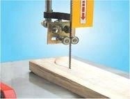 Scie à ruban verticale motorisée automatique MJG396U SHANGHAI FUMA 7,5 kW 380 V, largeur maximale 400 mm pour le travail du bois