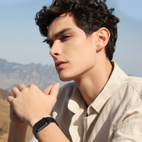 Tracker d'activité multisports intelligent sans écran, bracelet de fitness léger, moniteur de fréquence cardiaque, d'oxygène sanguin et de sommeil, étanche