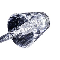 Lampe de table en cristal tendance, style luxe léger, idéale pour Instagram, veilleuse d'ambiance pour chambre à coucher, veilleuse féminine flexible sur le thème de la rose