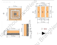 Nouvelle puce laser à diode VCSEL SMD 6W 940nm pour applications médicales et industrielles