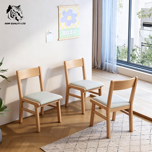 Fábrica de muebles, mejor precio, personalizable, gran stock, silla de hotel ecológica, nueva moda, muebles de comedor, silla de comedor de madera - Product Image 4