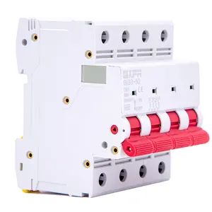 GXPR Miniature Electrical Circuit Breaker AC GXB3 Rated Current 1A to 125A Rated 50Hz 230V 400V MCB for Commercial and House