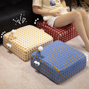 Cuscini in spugna mostruosa a più <span class=keywords><strong>colori</strong></span> cuscini in spugna tondi e quadrati multicolore graziosi cuscini di peluche - Product Image 5