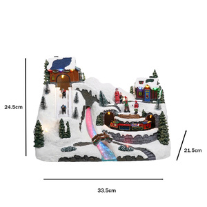 Tùy Chỉnh Nhựa Điêu Khắc Sáng Tạo Skate Sân Chơi Thủ Công Trang Trí Nội Thất Bức Tượng Giáng Sinh Nhà Với Anime Bức Tượng - Product Image 2