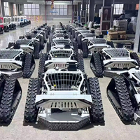Tondeuse à gazon télécommandée hybride VORAN 425cc avec navigation RTK en option, idéale pour la gestion de grandes propriétés