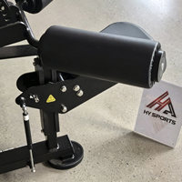 Machine à tractions dorsales réglable à charge élevée avec support intégré pour gobelets et téléphone, idéale pour les salles de sport commerciales