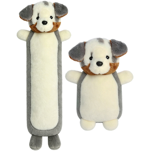 Bouteille d'eau chaude en caoutchouc personnalisée en gros avec housse en peluche en forme de chien pour l'hiver - Product Image 1