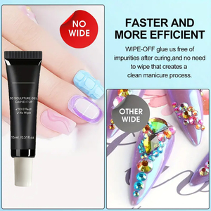 Kit <span class=keywords><strong>de</strong></span> <span class=keywords><strong>Manucure</strong></span> et Pédicure Professionnel DIY pour Salon : <span class=keywords><strong>Gel</strong></span> Sculptant 3D, Vernis à Ongles, Modélisation Artistique, Fournitures pour Ongles - Product Image 2
