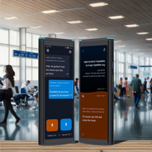 Iflytek 4.0 AI Thiết Bị Dịch Với 60 Ngôn Ngữ Ngay Lập Tức Bằng Giọng Nói Miễn Phí Chuyển Vùng Dữ Liệu Cho Du Lịch Học Tập Kinh Doanh <span class=keywords><strong>Android</strong></span> Hoạt Động - Product Image 6