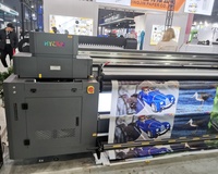 Impresora UV Híbrida Digital de Cama Plana G6 I3200 de 6/8 Colores, Plotter de Impresión de 2.5M, Máquina de Impresión Automática de Inyección de Tinta para Cuero