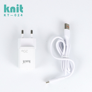Adaptador de corriente USB Cargador original para E.U. 20W Carga rápida PD QC 3,0 Puertos 1 M Tipo-C Cable DE DATOS DE cargador rápido - Product Image 2